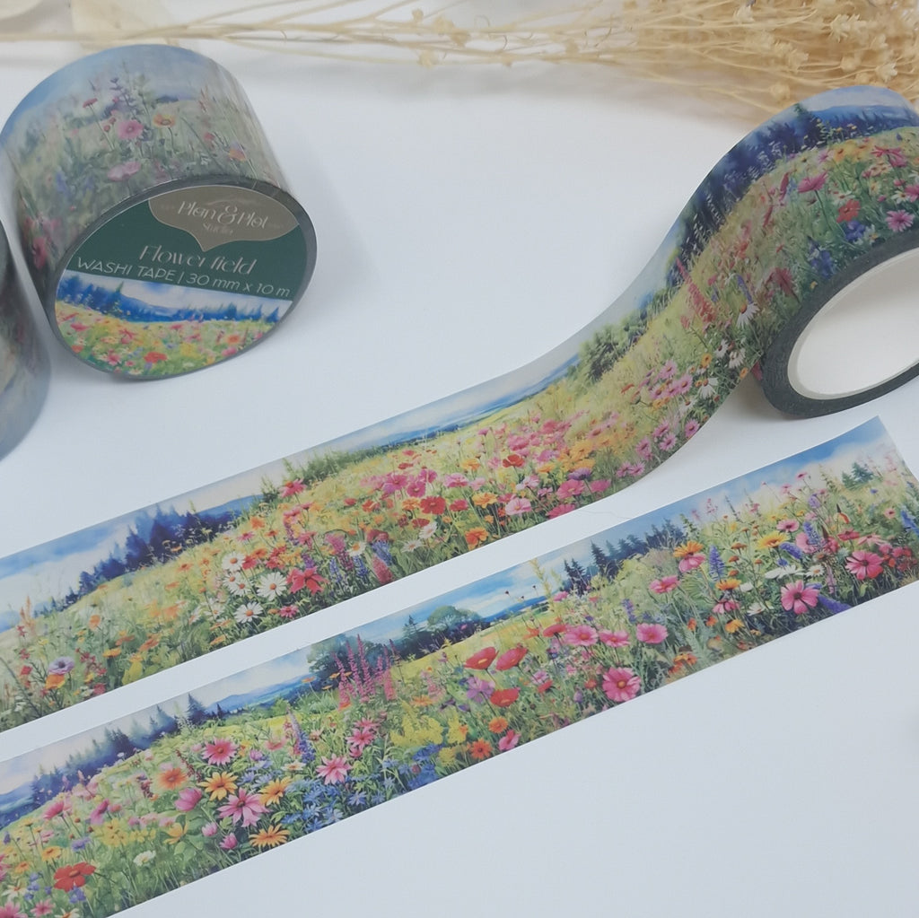 Flower field | Washi tape
