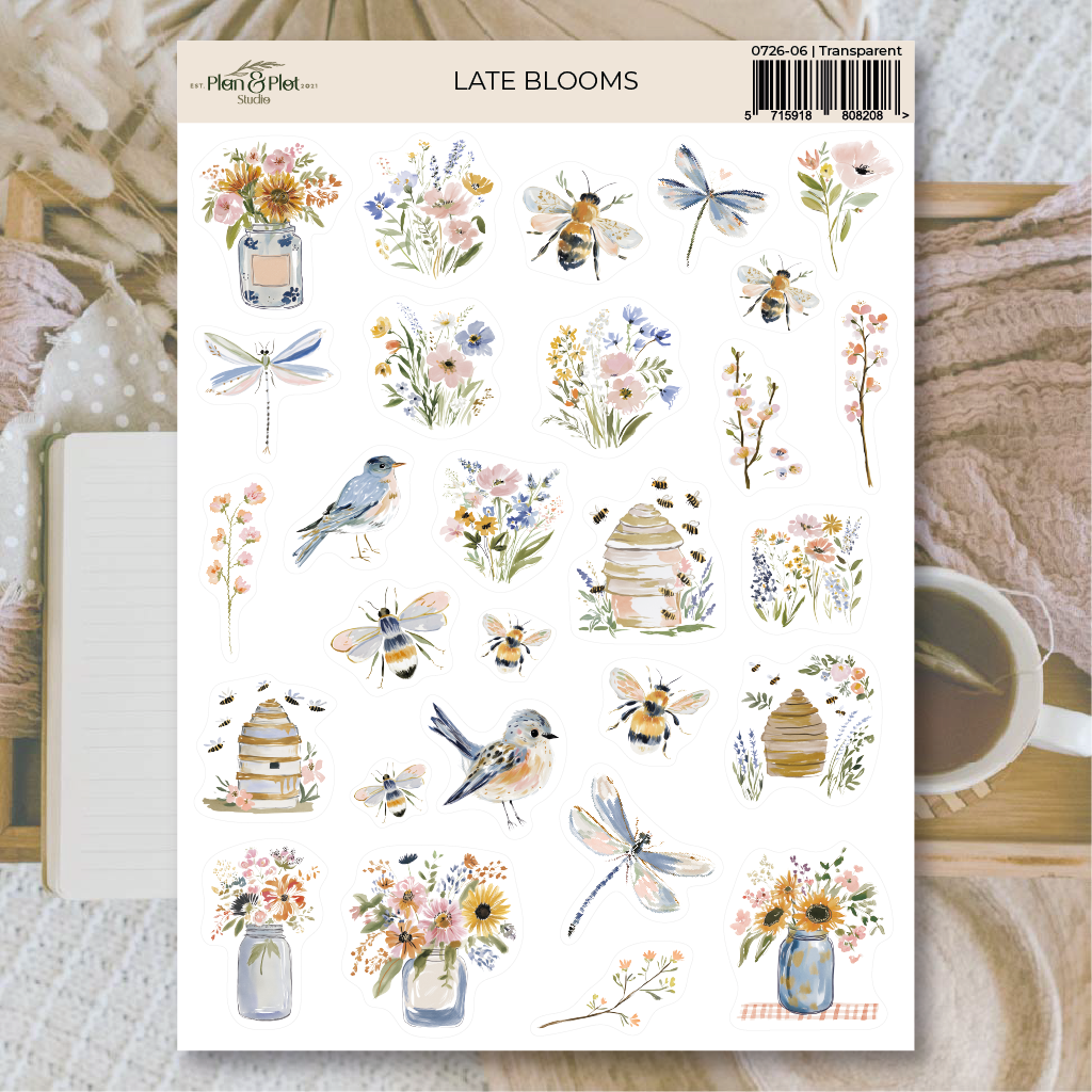 Late blooms | Stickers