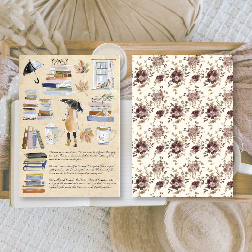 Cozy Autumn Junk Journal Book