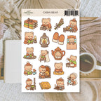Cabin bear | Stickers