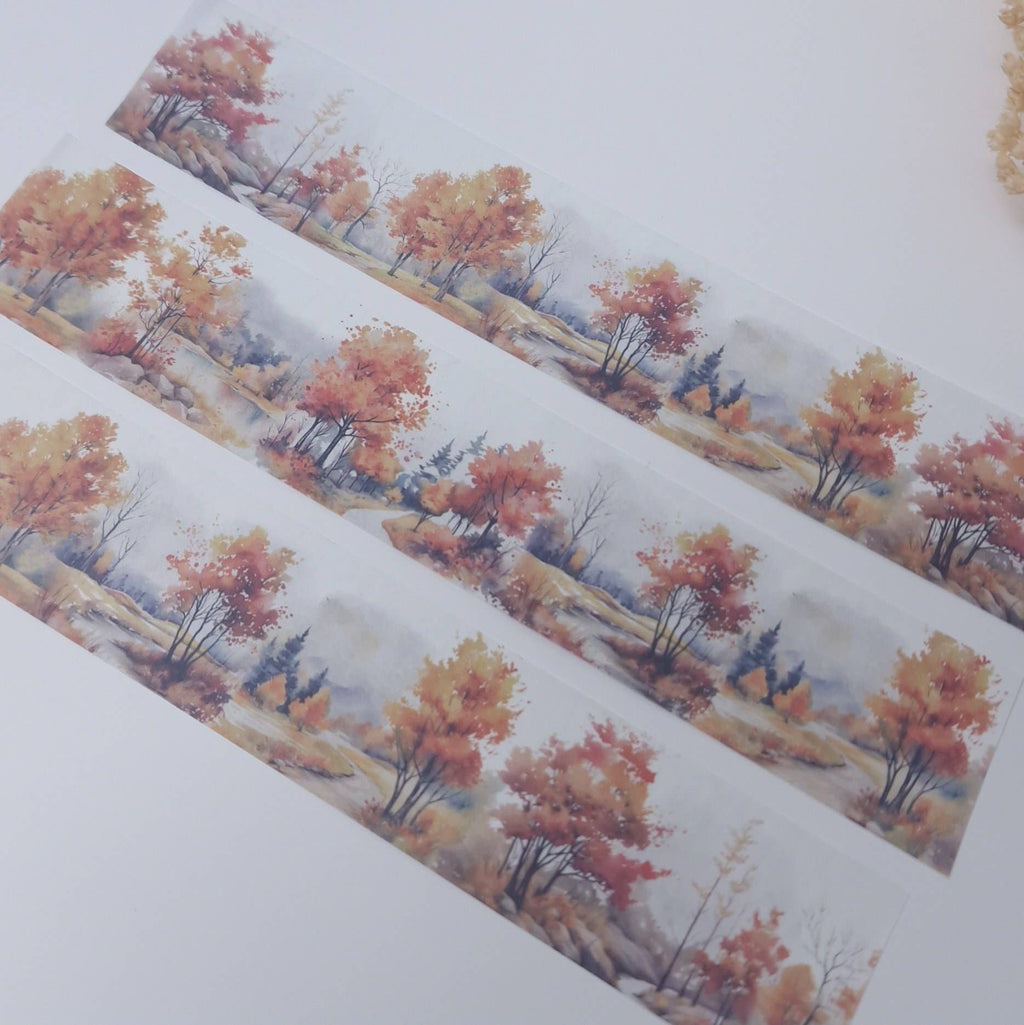 Autumn landscape | Washi tape