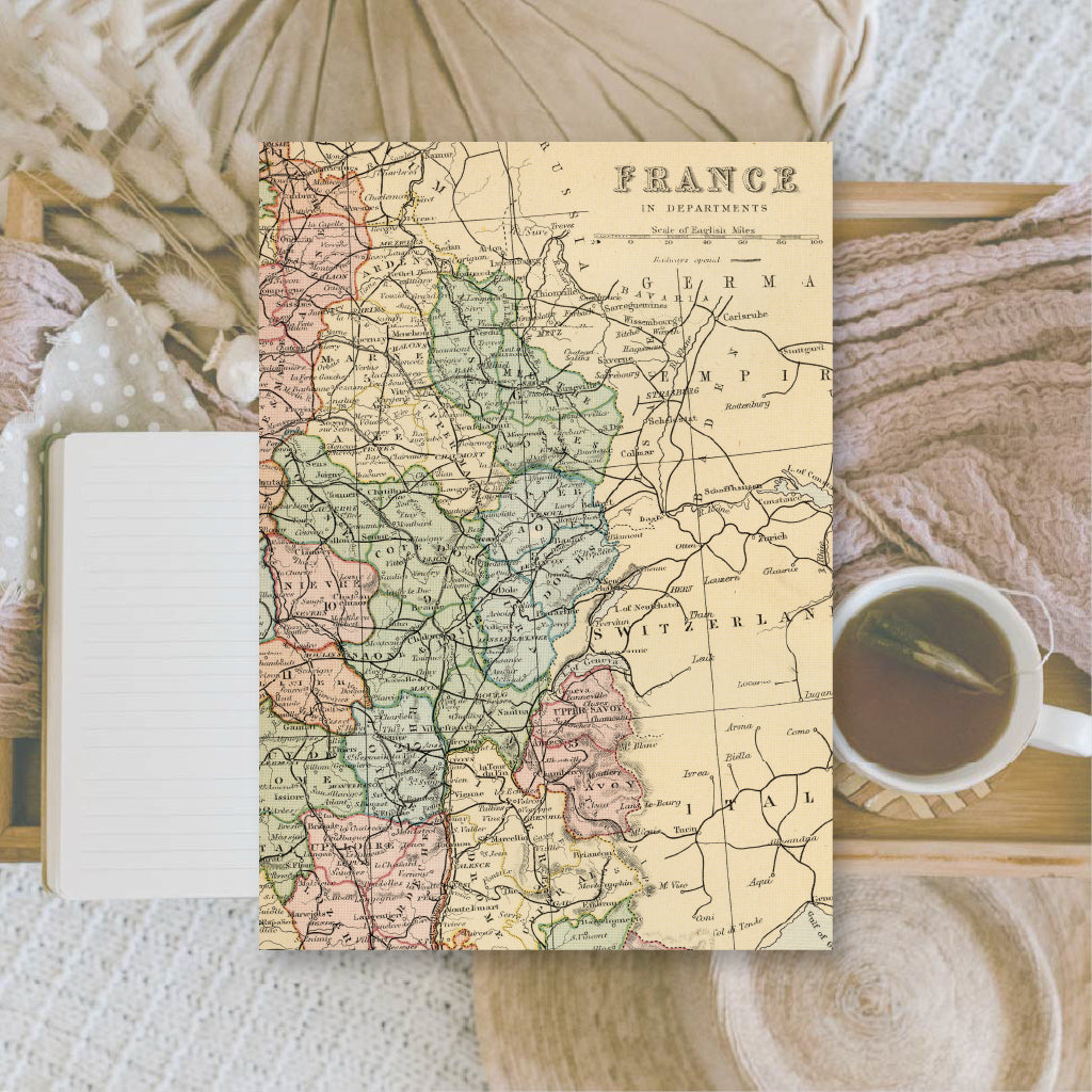 Old maps Scrap paper | 10,5 x 14,8 cm | 3×8 designs