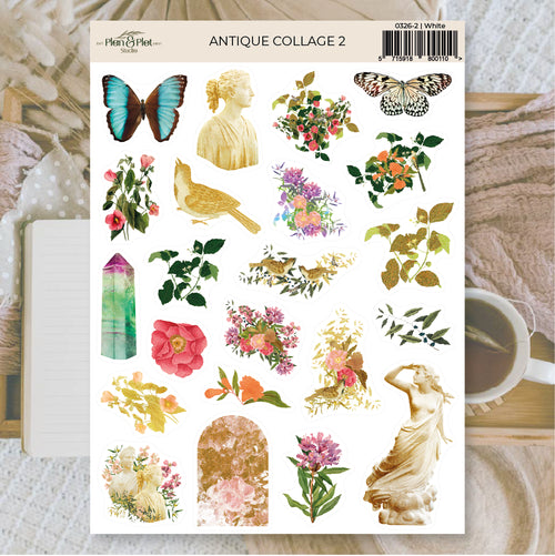 Antique collage 2 | Stickers