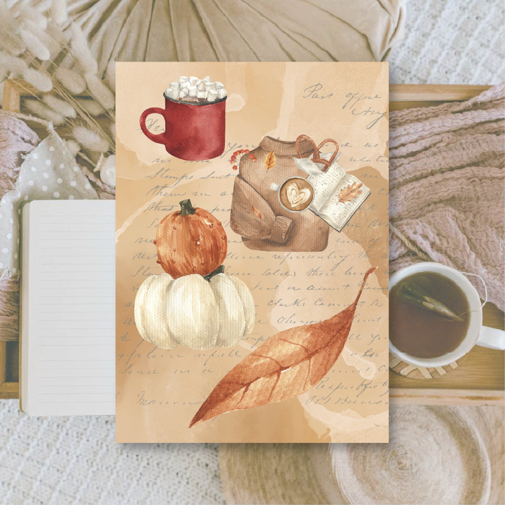 Cozy Autumn paper | 10,5 x 14,8 cm | 3×8 designs