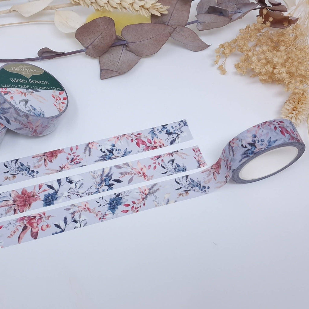 Winter flowers | Washi tape