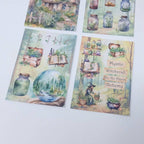 Earth witches Scrap paper | 7,4 x 10,5 cm | 3×8 designs
