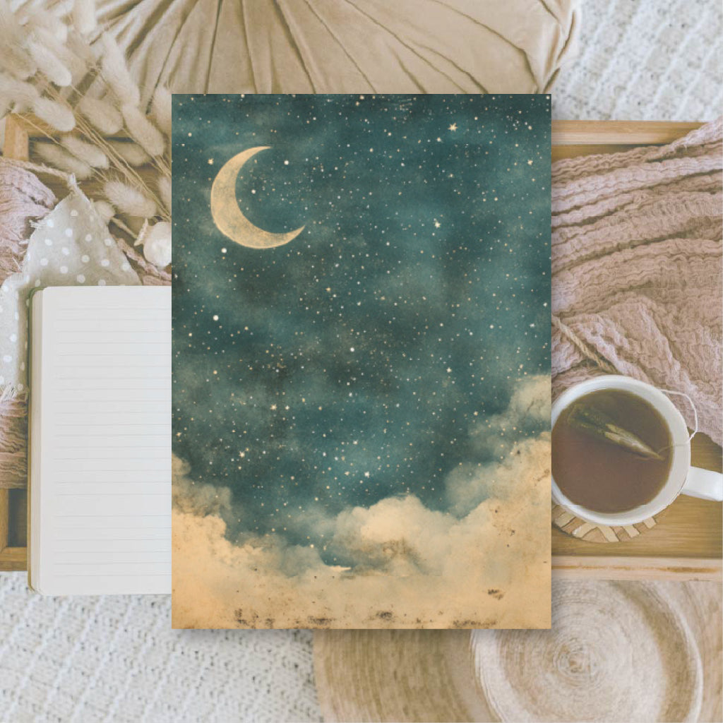 Astronomy Scrap paper | 10,5 x 14,8 cm | 3×8 designs