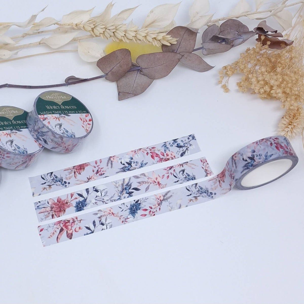 Winter flowers | Washi tape