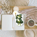 Wizard frog | Die cut sticker