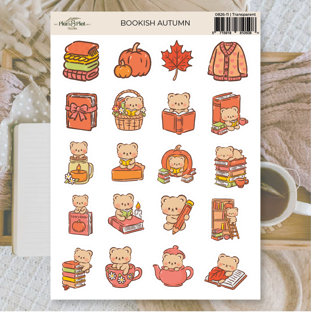Bookish autumn | Stickers