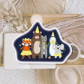 Sheldon & Friends - New Year | Die cut sticker