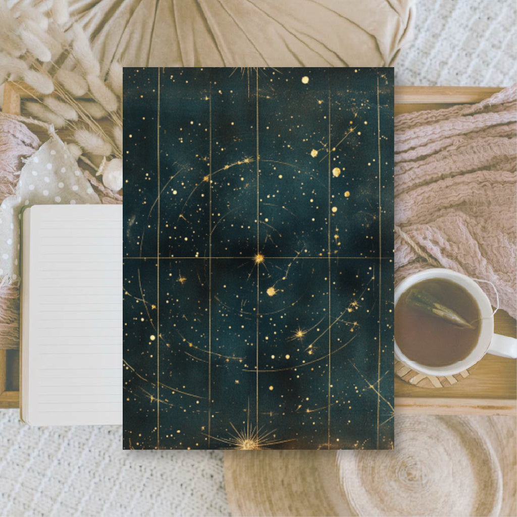 Astronomy Scrap paper | 10,5 x 14,8 cm | 3×8 designs