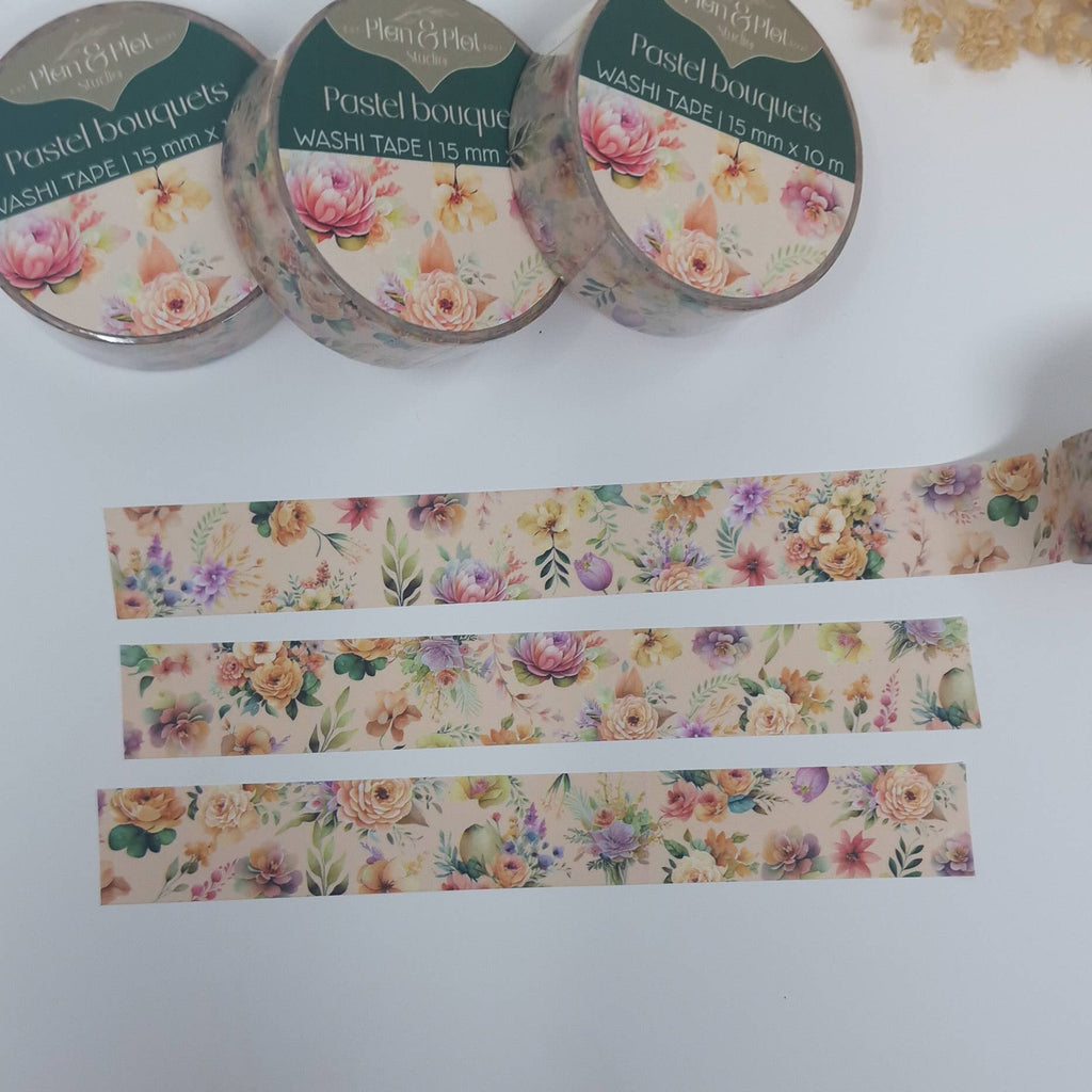 Pastel Bouquets | Washi tape