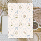 Floral | Background scrap paper | 14,8x21 cm | 2×10 designs
