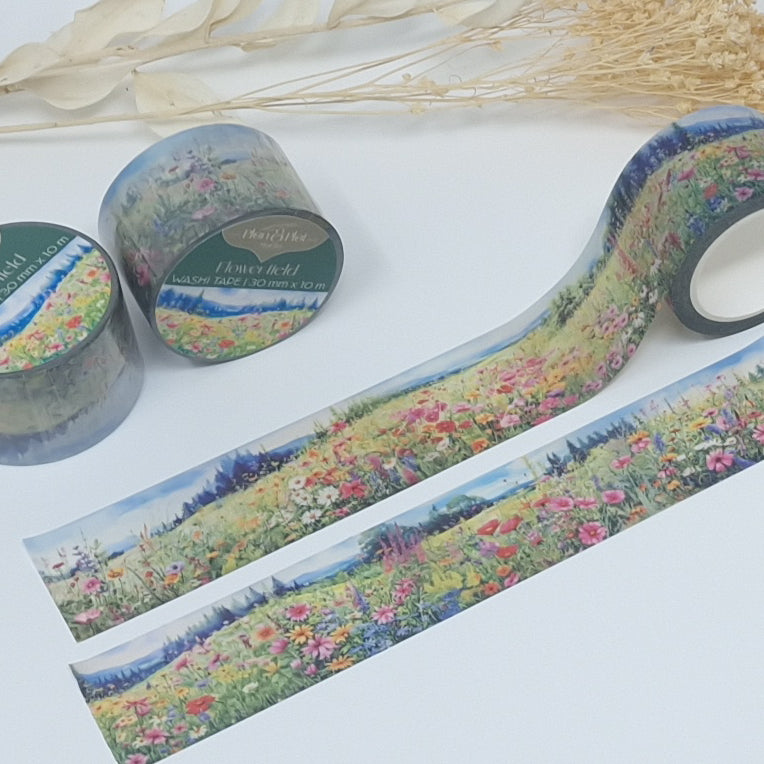 Flower field | Washi tape