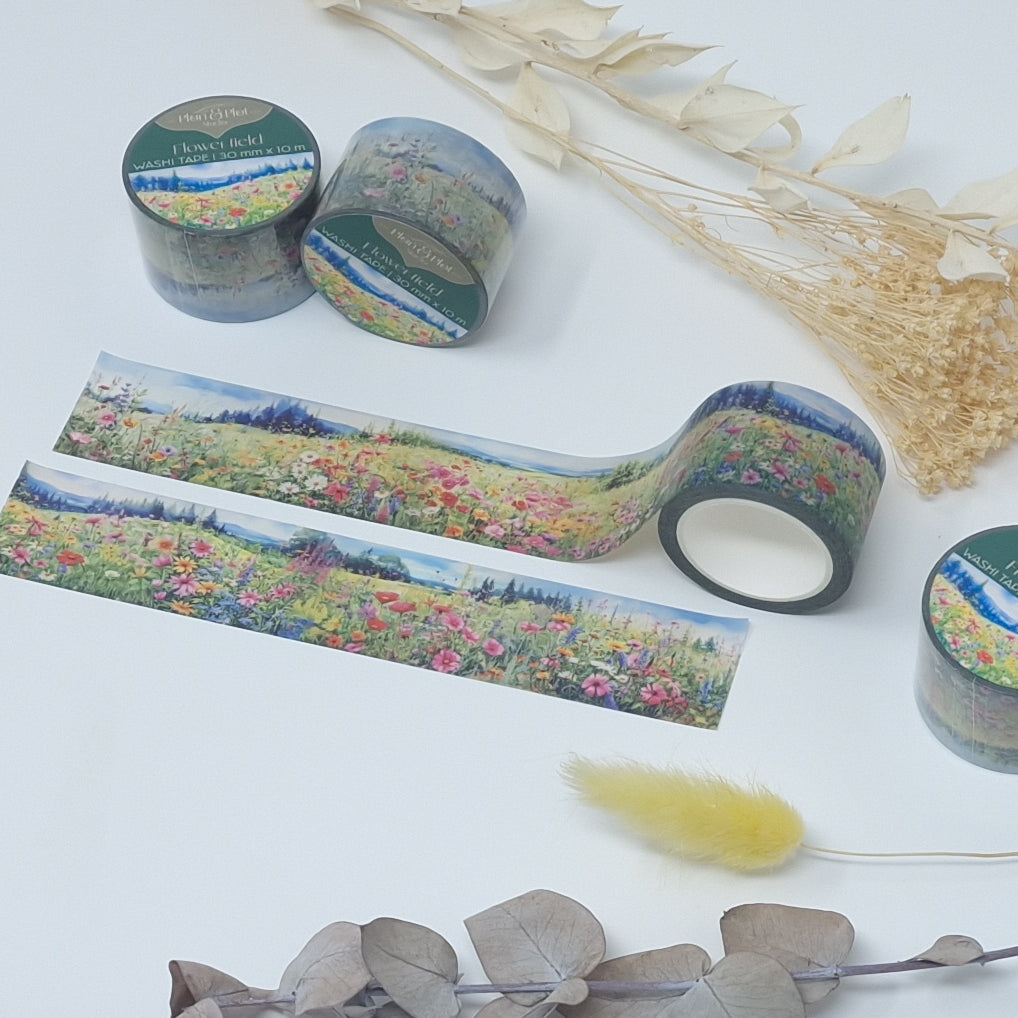 Flower field | Washi tape