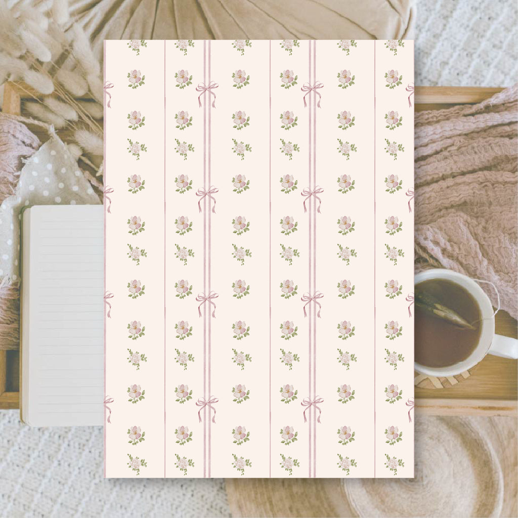 Floral | Background scrap paper | 14,8x21 cm | 2×10 designs