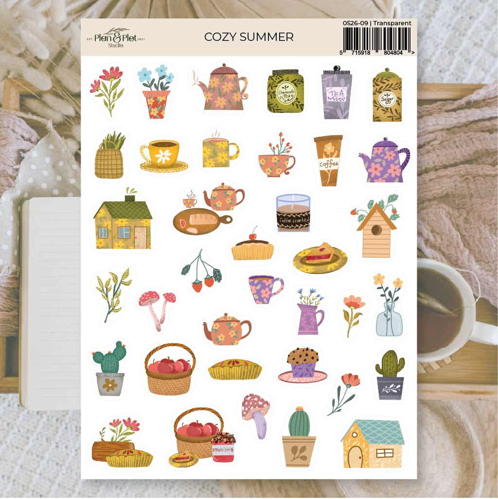 Cozy summer | Stickers