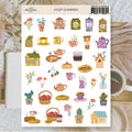 Cozy summer | Stickers