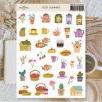 Cozy summer | Stickers