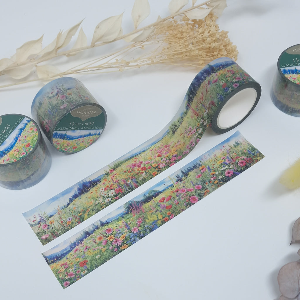 Flower field | Washi tape