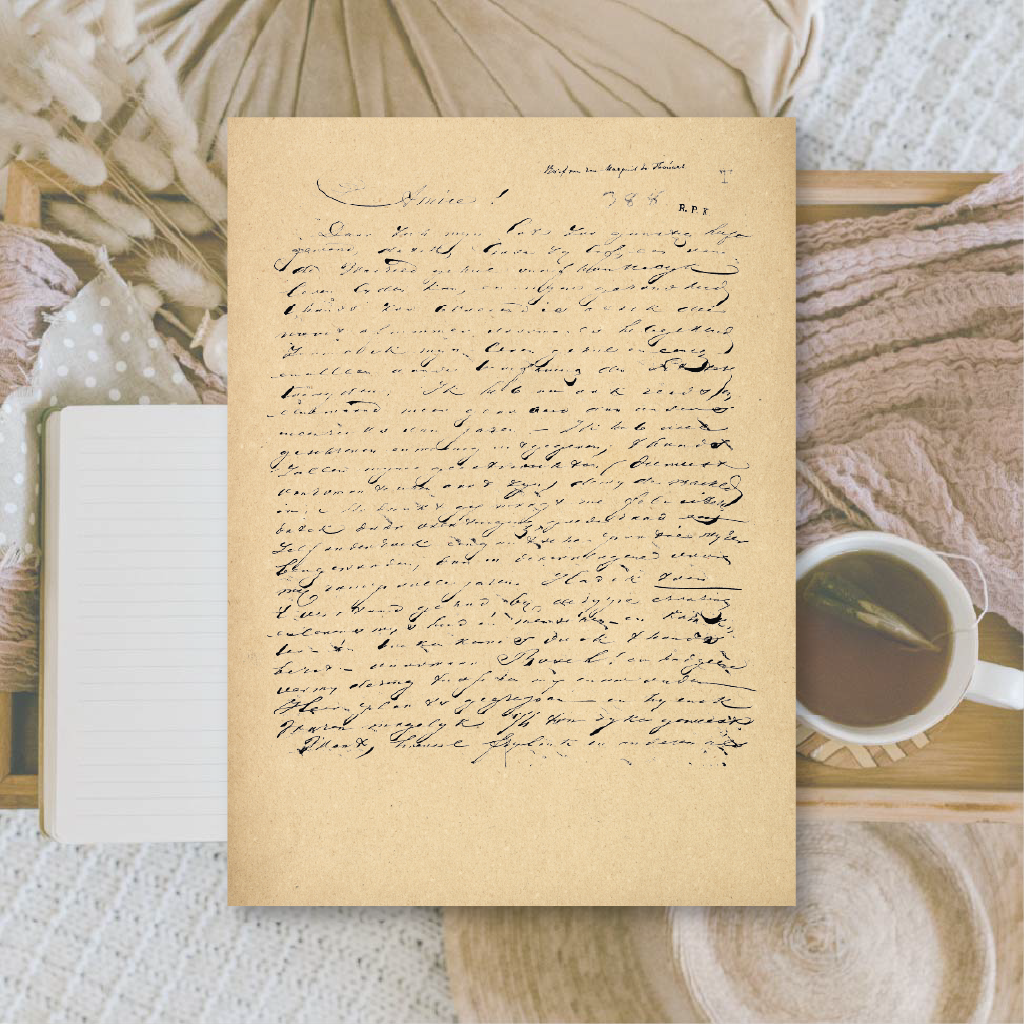 Letters | Ephemera paper | 10,5x14,8 cm | 3×8 designs