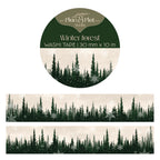 Winter forest | Washi tape