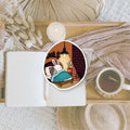 Cozy night | Die cut sticker