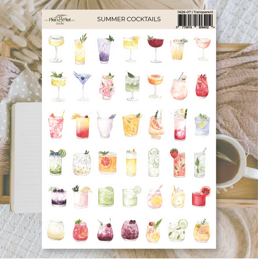 Summer cocktails | Stickers