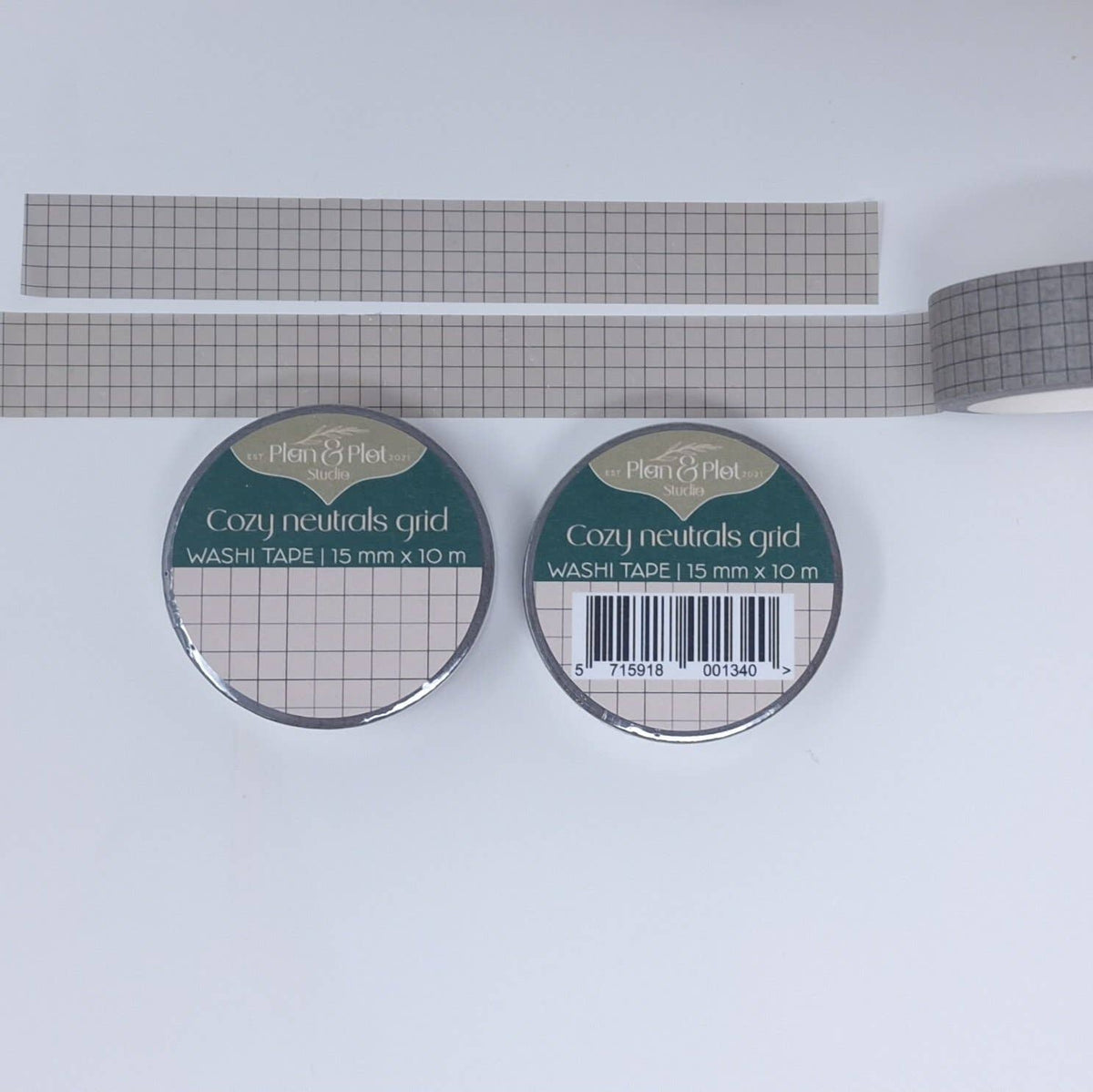 Cozy Neutrals Grid | Washi tape