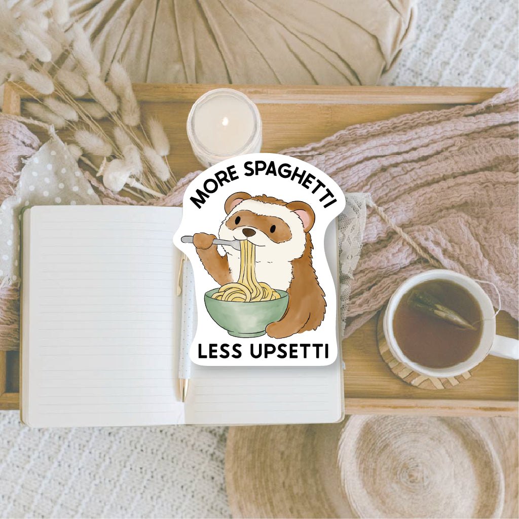 Spaghetti  | Die cut sticker