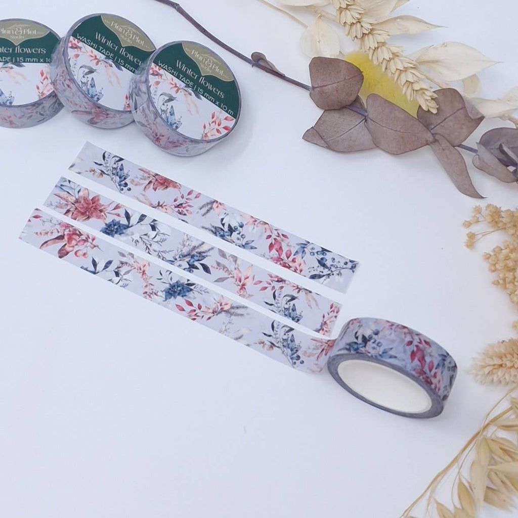 Winter flowers | Washi tape