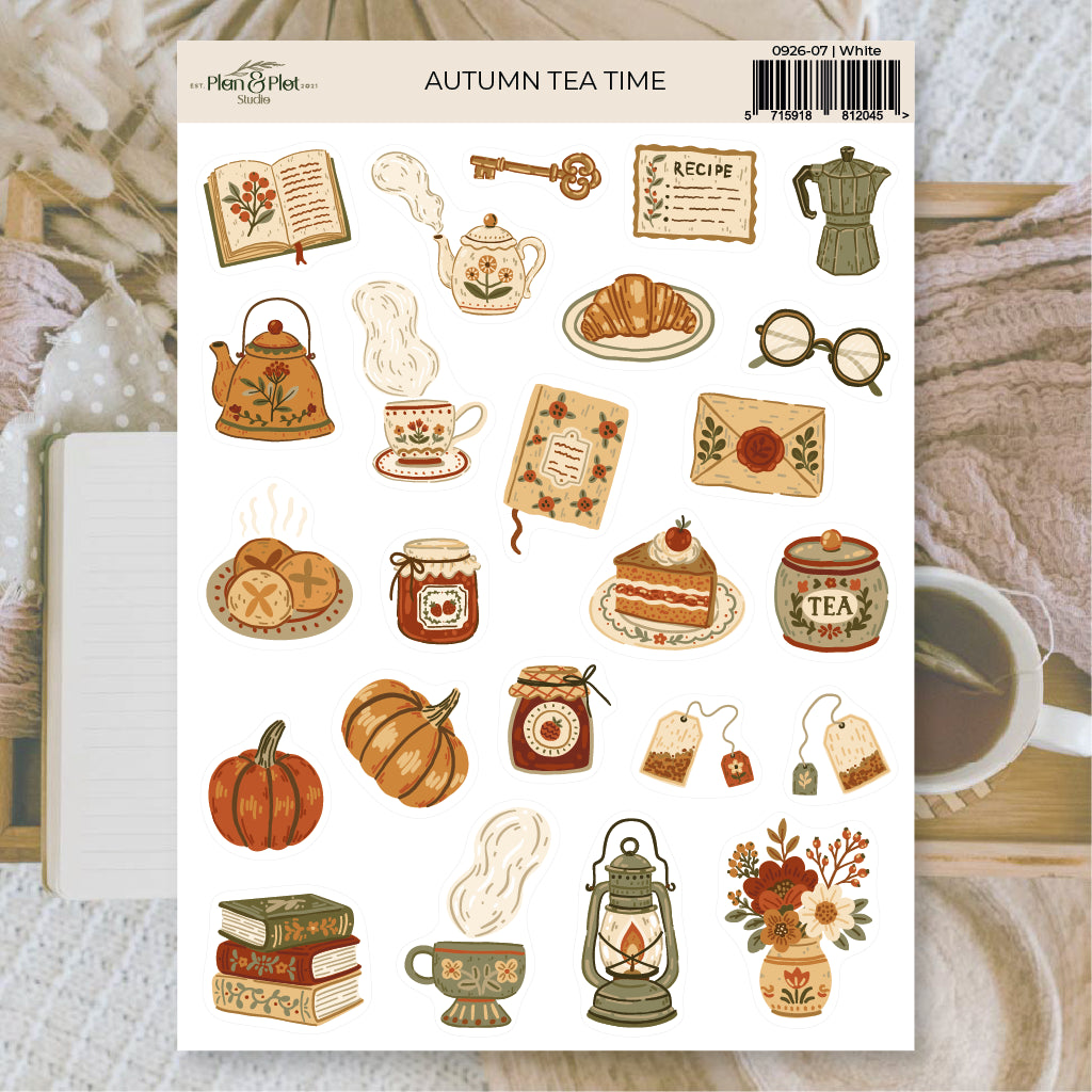 Autumn tea time  | Stickers