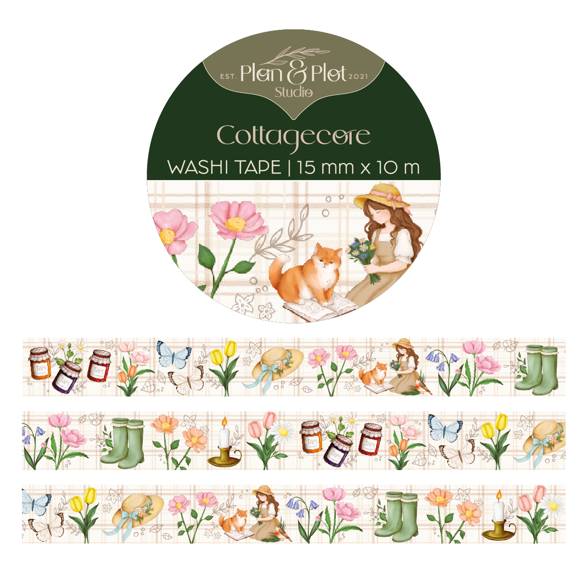 Cottagecore | Washi tape