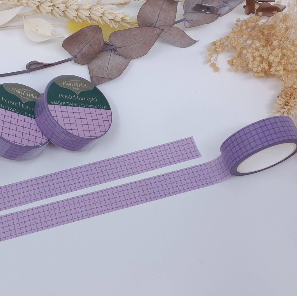 Pastel Fun Grid | Washi tape