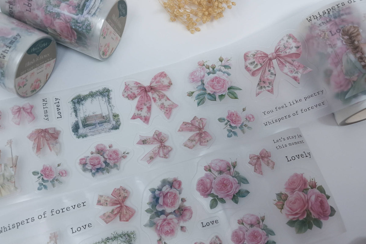 Blush & bows | PET tape