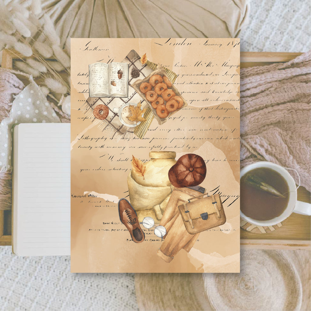 Cozy Autumn paper | 10,5 x 14,8 cm | 3×8 designs