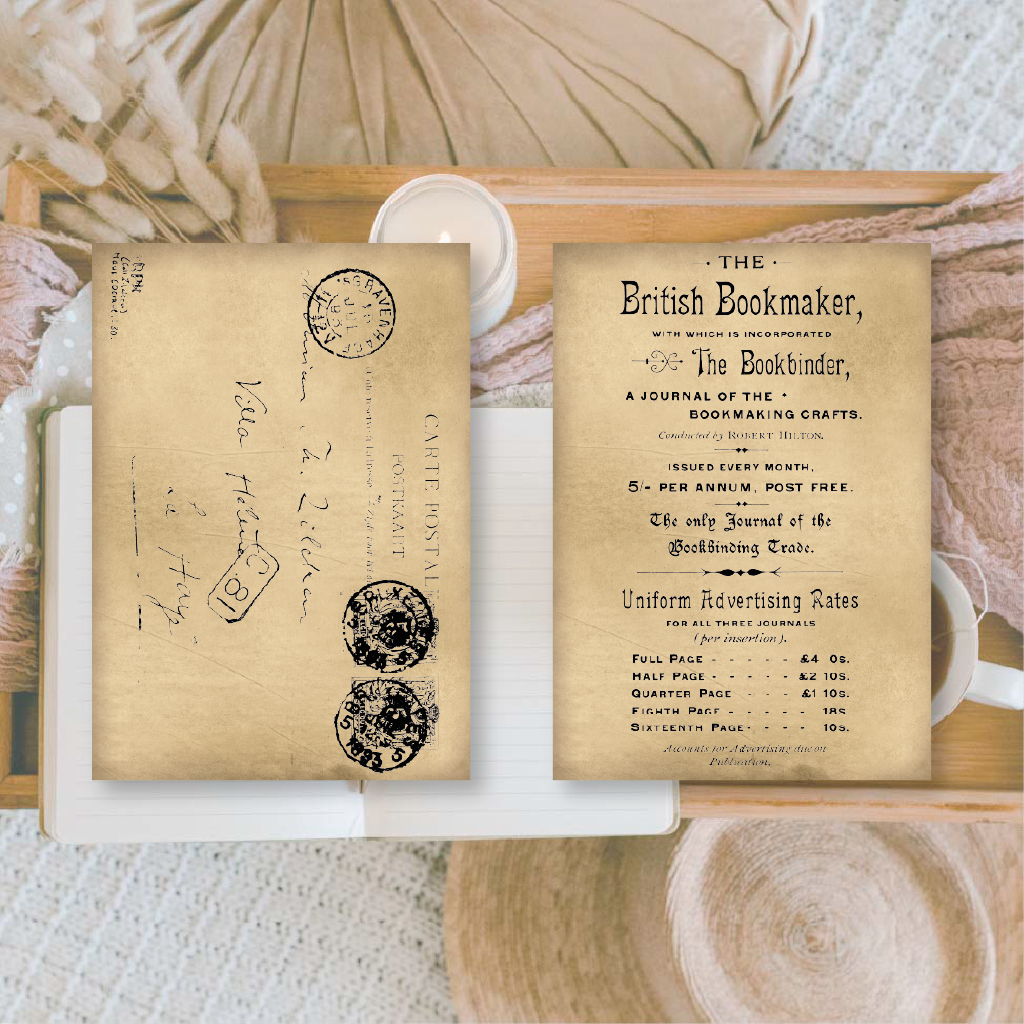 Written records ephemera paper | 7,4x10,5 cm | 3×8 designs