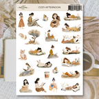 Cozy afternoon | Stickers