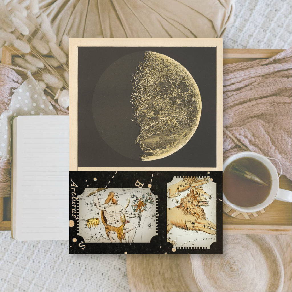 Astronomy Scrap paper | 10,5 x 14,8 cm | 3×8 designs
