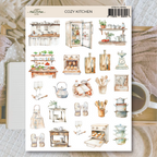 Cozy kitchen | Stickers