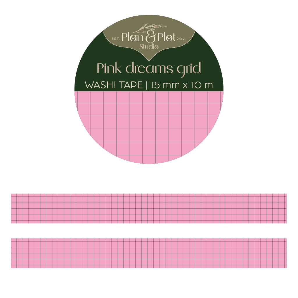Pink dreams grid | Washi tape