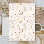 Floral | Background scrap paper | 14,8x21 cm | 2×10 designs