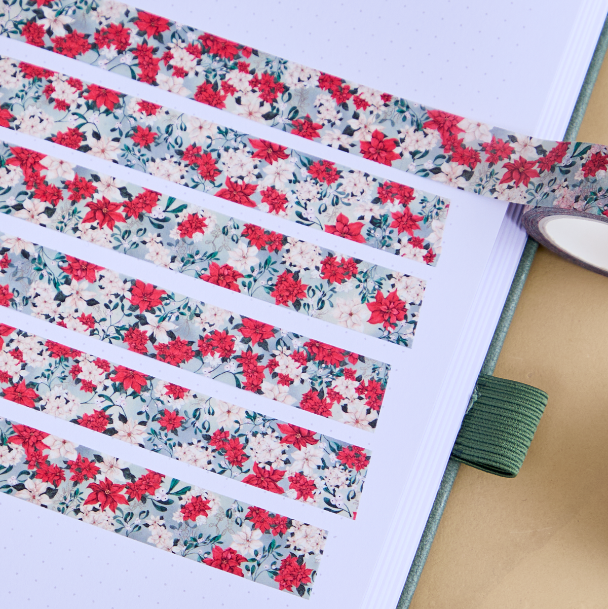 Christmas Botany | 15 mm x 10 m | Washi tape