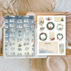 Christmas in Midnight Forest Junk Journal Book