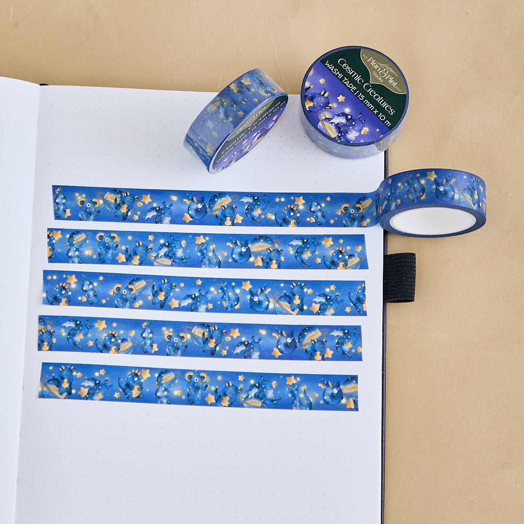 Cosmic creatures | Washi tape