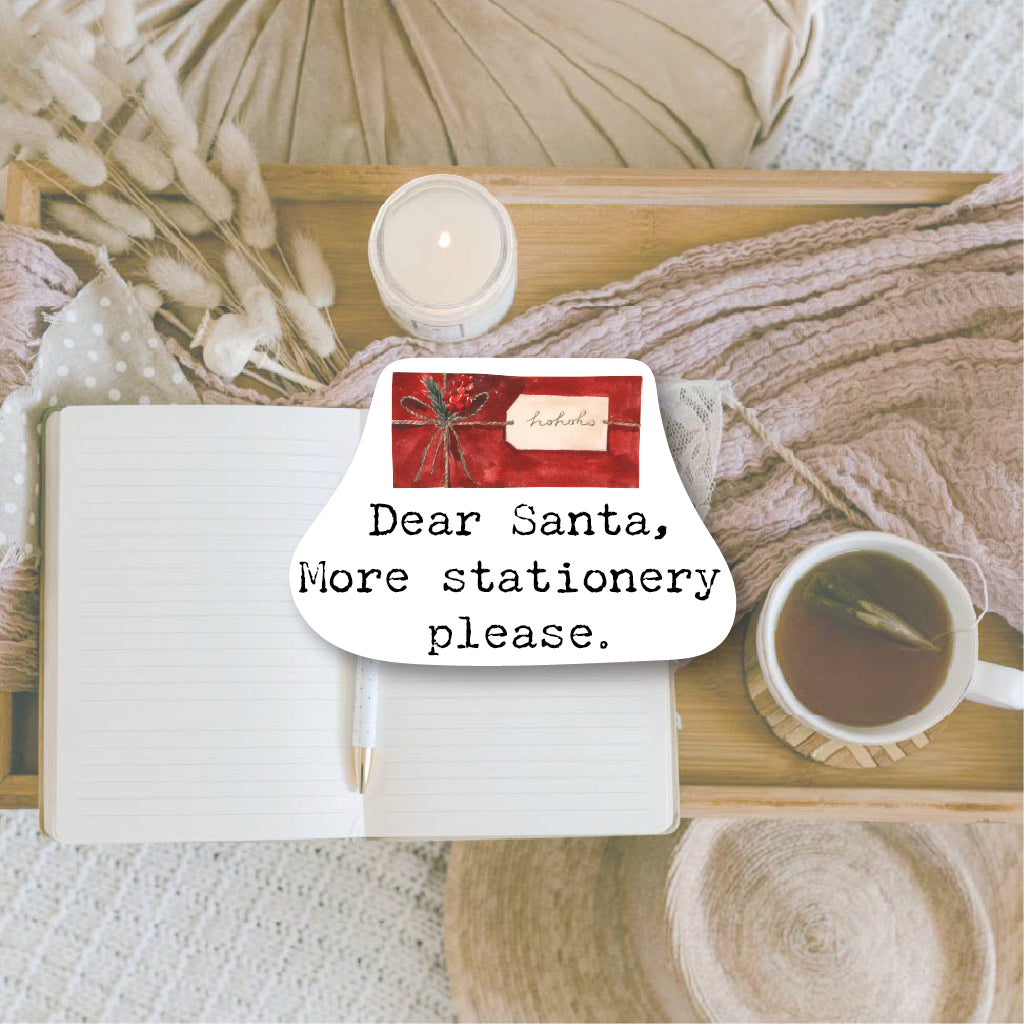 Dear Santa | Die cut sticker