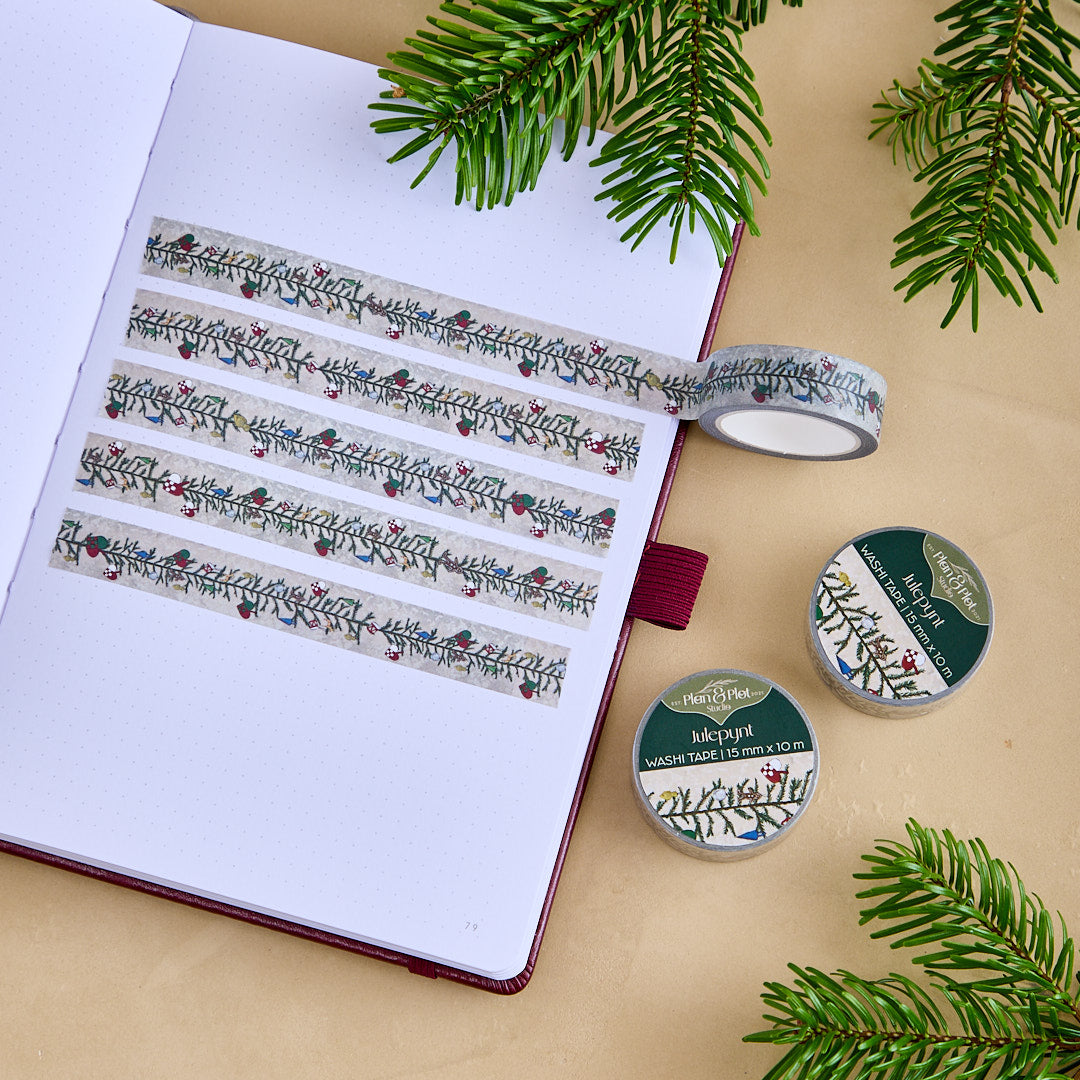 Julepynt | Washi tape