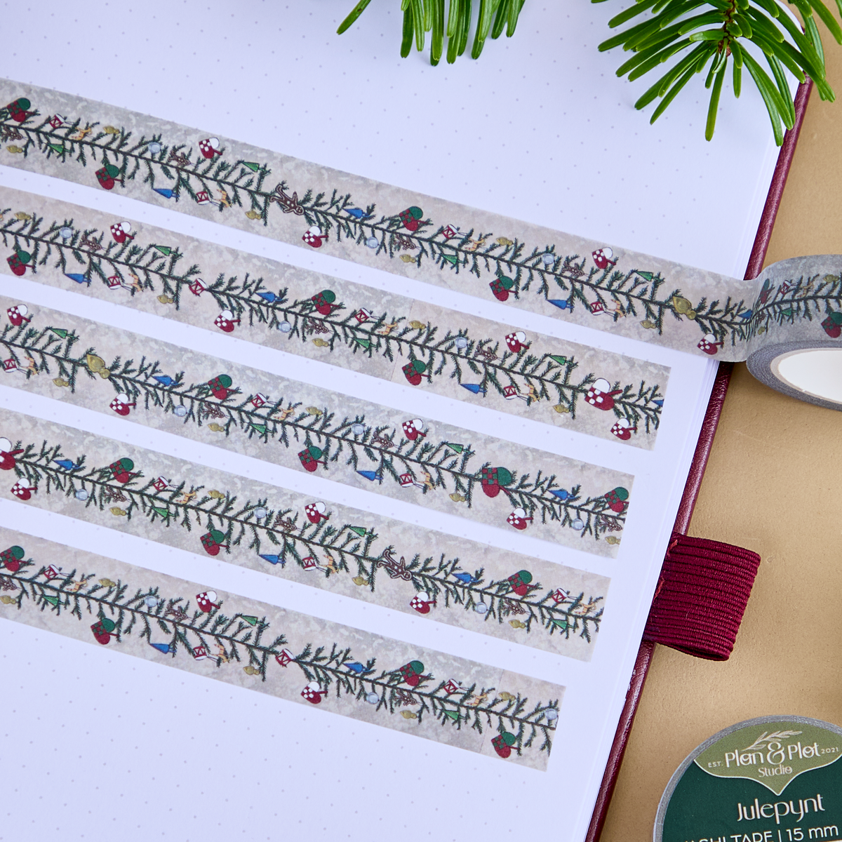 Julepynt | Washi tape