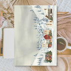 Midnight Forest | Background paper for junk journal | 14,8x21 cm